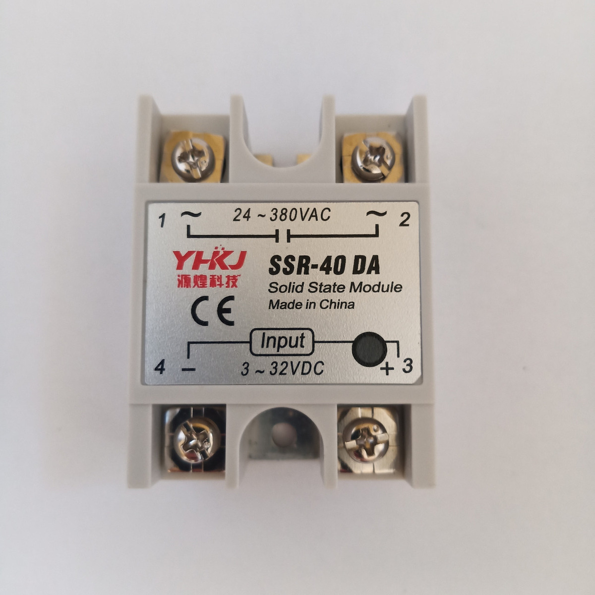 Однофазне твердотільне реле YHKJ SSR-1 D4840 аналог Fotek SSR-40DA тип DC-AC. фото 2