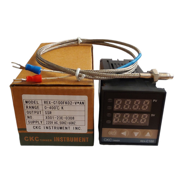 PID-ТЕРМОКОНТРОЛЛЕР -199..+1370°C ( ПИД-ТЕРМОРЕГУЛЯТОР ) REX-C100FK02-V*AN (полная версия) SSR выход. фото 5
