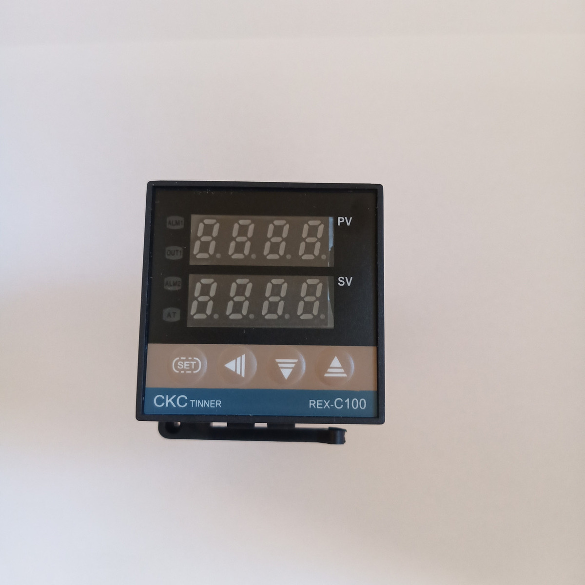 ПИД Контроллер температуры (PID Термоконтроллер) REX-C100-V*DA +SSR-40DA +теплоотвод+термопара/ Терморегулятор. фото 3