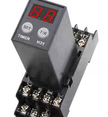 Реле часу H3Y-4 0.1 с - 990 год / Таймер циклічний 220 В