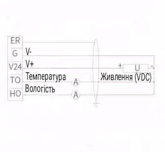 Вимірювальний перетворювач вологості та температури з виходом 4-20 мА CWS19-X-A1-G0. фото 6
