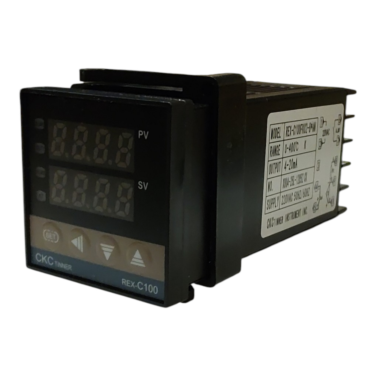 PID-ТЕРМОКОНТРОЛЛЕР -50..+1370°C ( ПИД-ТЕРМОРЕГУЛЯТОР ) REX-C100FK02-8*AN (полная версия) токовый 4-20мА выход. фото 2