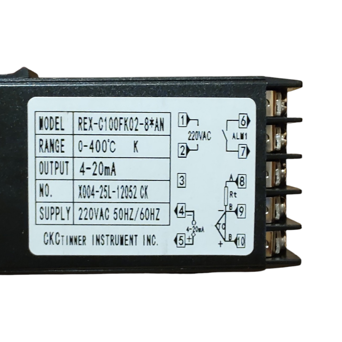 PID-ТЕРМОКОНТРОЛЛЕР -50..+1370°C ( ПИД-ТЕРМОРЕГУЛЯТОР ) REX-C100FK02-8*AN (полная версия) токовый 4-20мА выход. фото 3