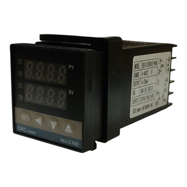 PID-ТЕРМОКОНТРОЛЛЕР -50..+1370°C ( ПИД-ТЕРМОРЕГУЛЯТОР ) REX-C100FK02-8*AN (полная версия) токовый 4-20мА выход. фото 2