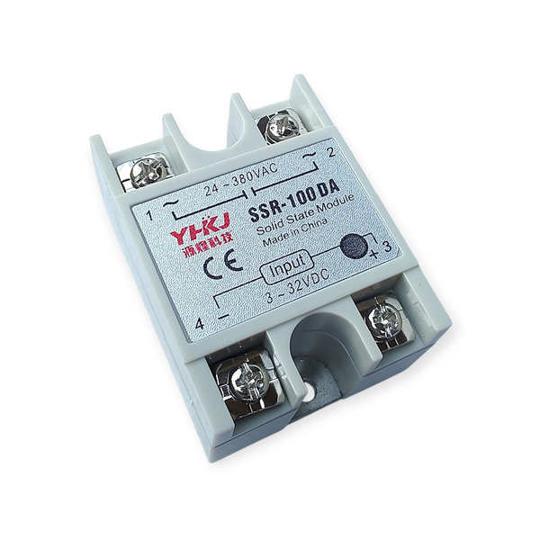 Однофазне твердотільне реле YHKJ аналог Fotek SSR-100DA тип DC-AC. фото 4