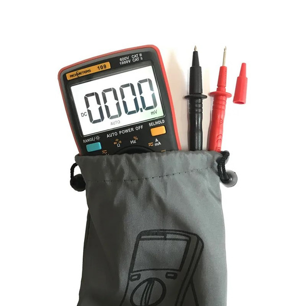 Цифровой мультиметр (тестер) RICHMETERS RM109 True RMS 9999 отсчетов. фото 2
