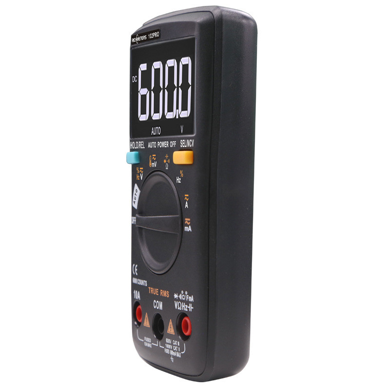 Цифровой мультиметр (тестер) RICHMETERS RM102PRO True RMS с термопарой. фото 3