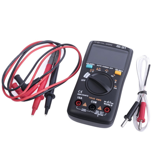 Цифровой мультиметр (тестер) RICHMETERS RM102PRO True RMS с термопарой. фото 2