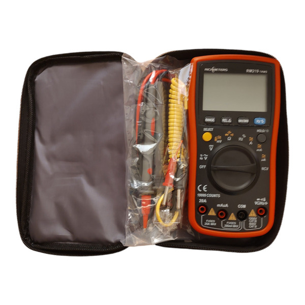 Мультиметр (тестер) цифровой Richmeters RM219 с термопарой True RMS 19999 отсчетов. фото 2