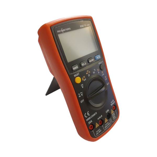 Мультиметр (тестер) цифровой Richmeters RM219 с термопарой True RMS 19999 отсчетов. фото 3
