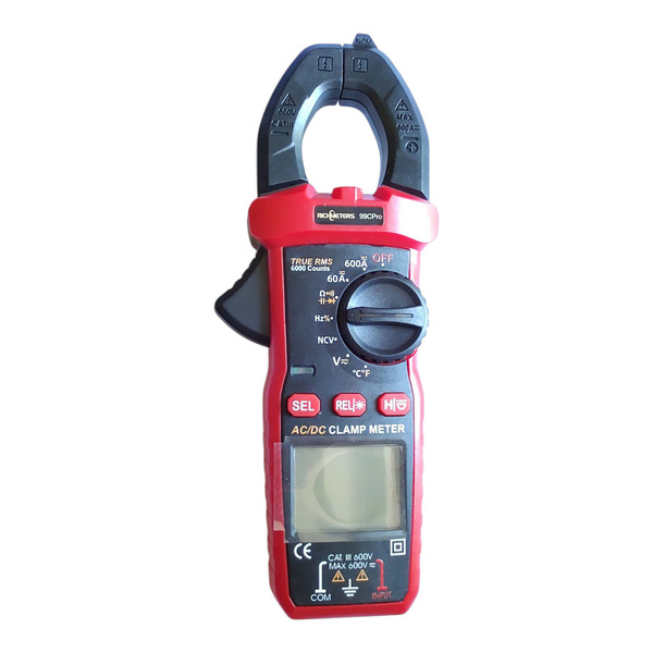 Кліщі струмовимірювальні Richmeters RM99CPro (змінний та постійний струм), 6000 відліків з термопарою. фото 7