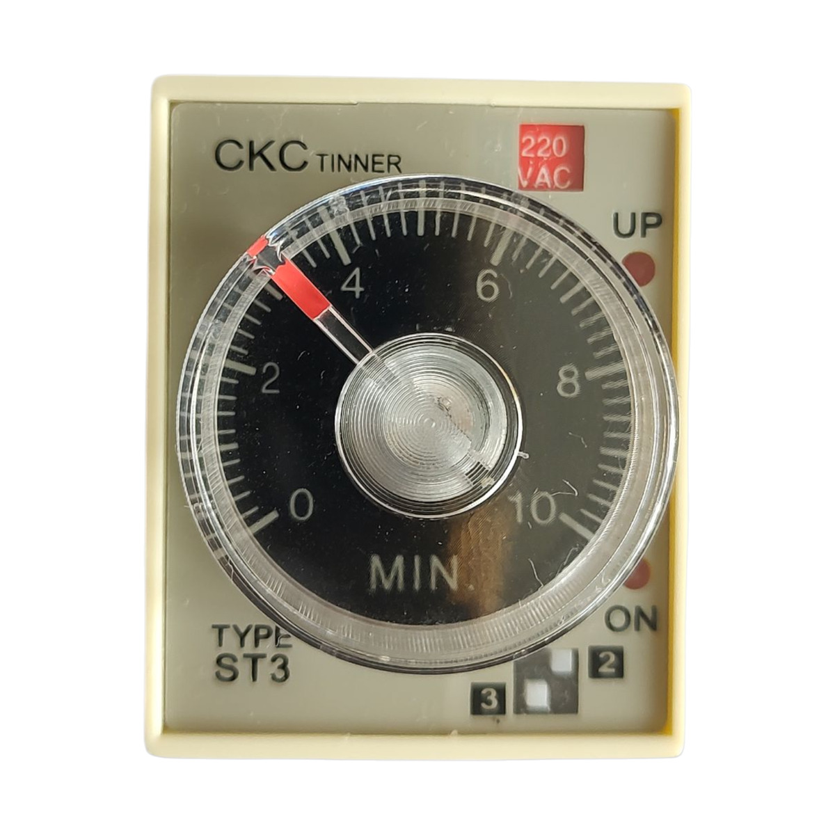Реле часу ST3P C-D (JSZ3) із затримкою увімкнення, 4 діапазони: 10 с; 100 с; 10 хв; 60 хв, AC 220 V. фото 5