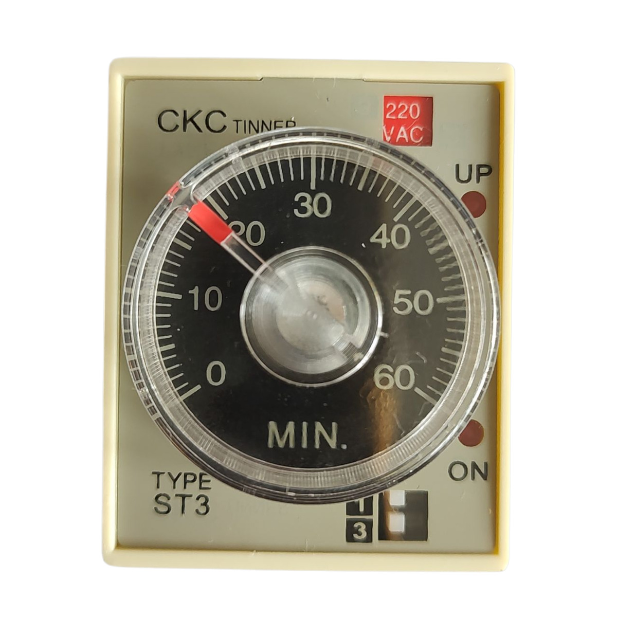 Реле часу ST3P C-D (JSZ3) із затримкою увімкнення, 4 діапазони: 10 с; 100 с; 10 хв; 60 хв, AC 220 V. фото 6