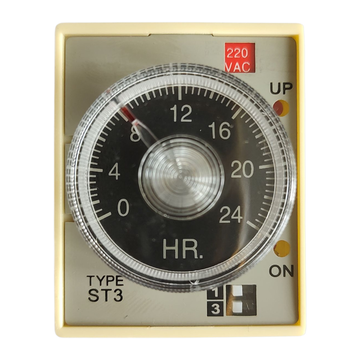 Реле часу ST3P C-G (JSZ3) із затримкою увімкнення, 4 діапазони: 4 хв; 40 хв; 4 ч; 24 ч, AC 220 V. фото 6