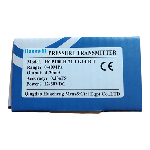 Перетворювач тиску Hosswill 4-20 мА, 0~40 МПа (0~400 бар), різьба G1/4. фото 3