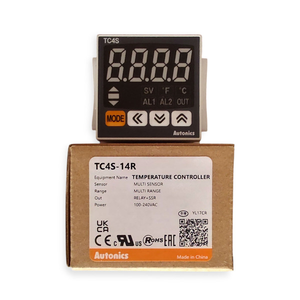 Цифровий PID терморегулятор Autonics TC4S-14R (48×48 мм, релейний / SSR-вихід). фото 4