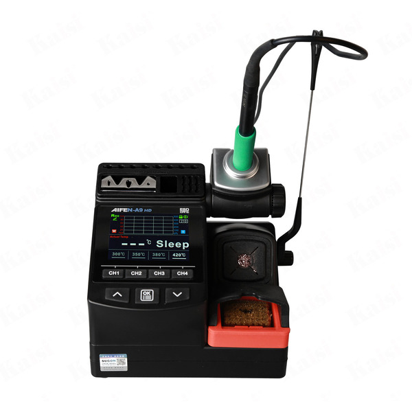 Професійна паяльна станція Aifen A9 HD — 180 Вт, цифровий дисплей, 100-450 °C, 4 профілі