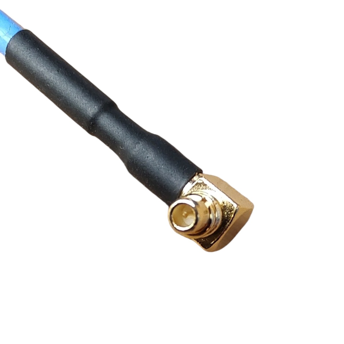 Пігтейл (перехідник) SMA-Female - MMCX-Male кутовий гнучкий кабель TFLEX-405 SS405 довжиною 10 см. фото 3