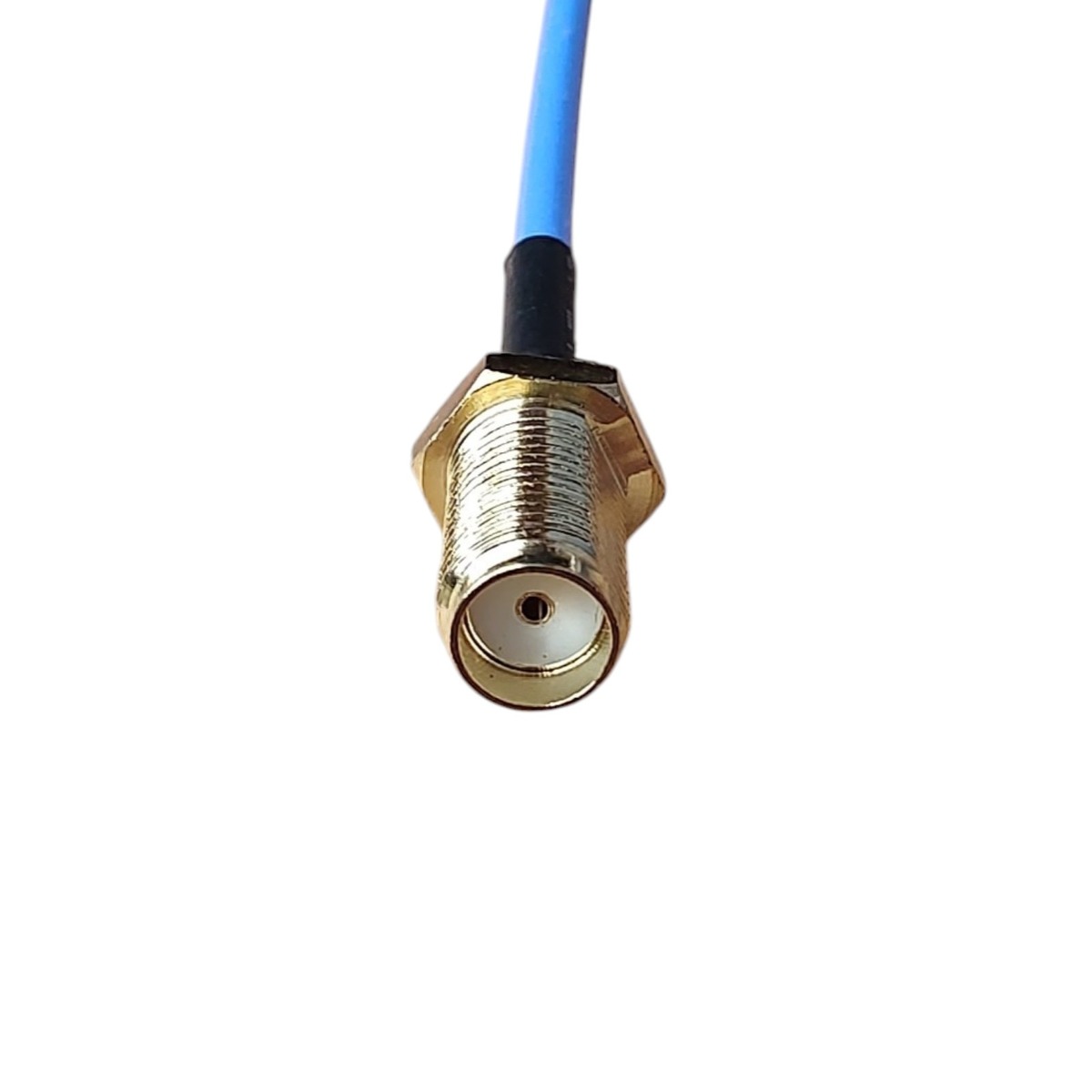 Пігтейл (перехідник) SMA-Female - MMCX-Male кутовий гнучкий кабель TFLEX-405 SS405 довжиною 10 см. фото 4